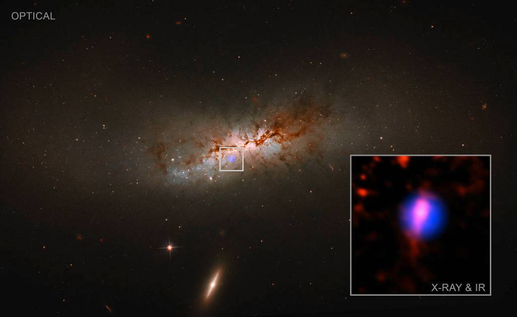 NASA Telescopes Capture Stellar Delivery Service for Black Hole