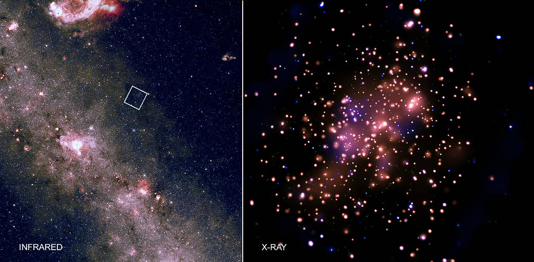 Star cluster NGC 6231.