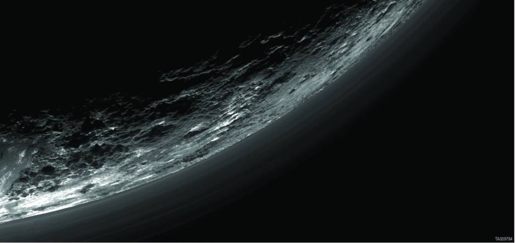 Haze Layers Above Pluto