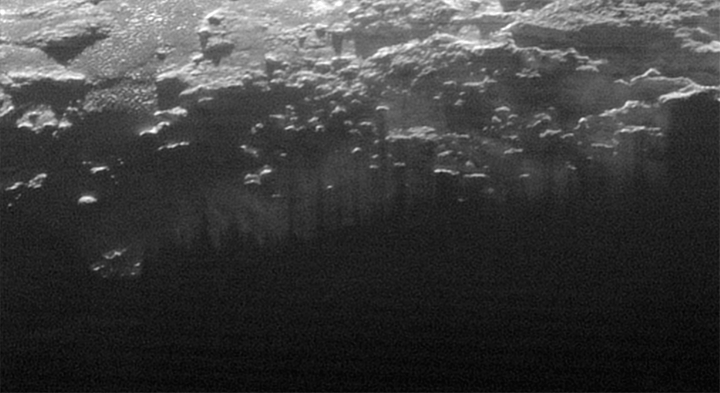 Near Surface Haze or Fog on Pluto