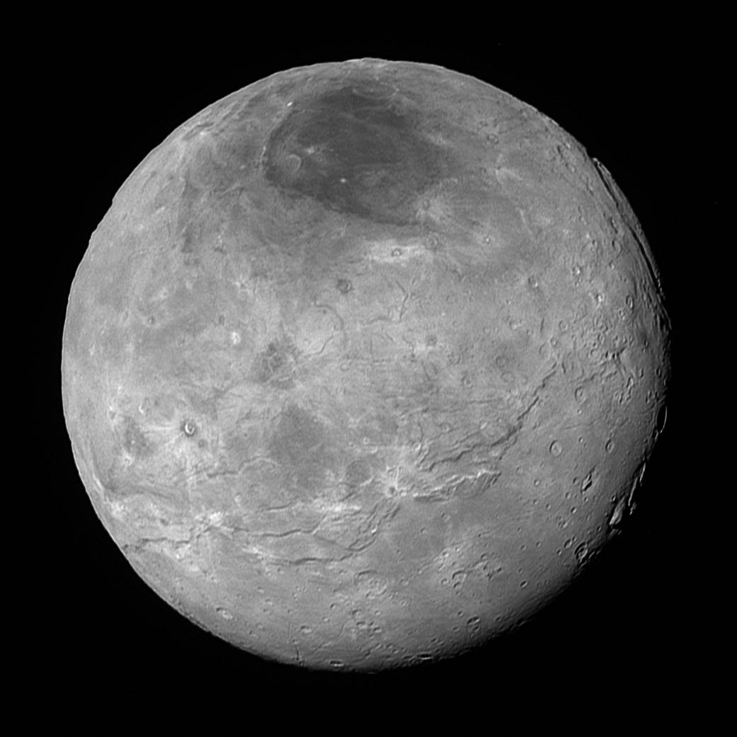 Pluto's largest moon Charon