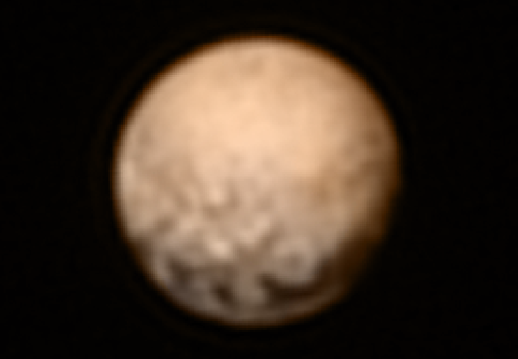 Image of Pluto from New Horizons