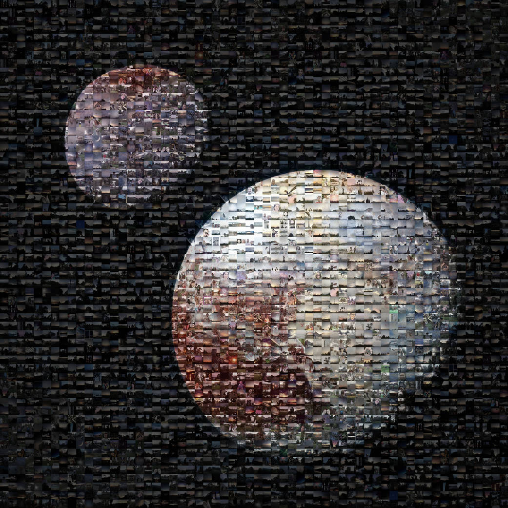 Pluto and Charon Mosaic