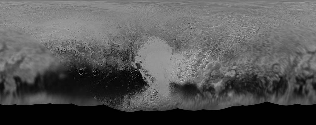 global map of Pluto 