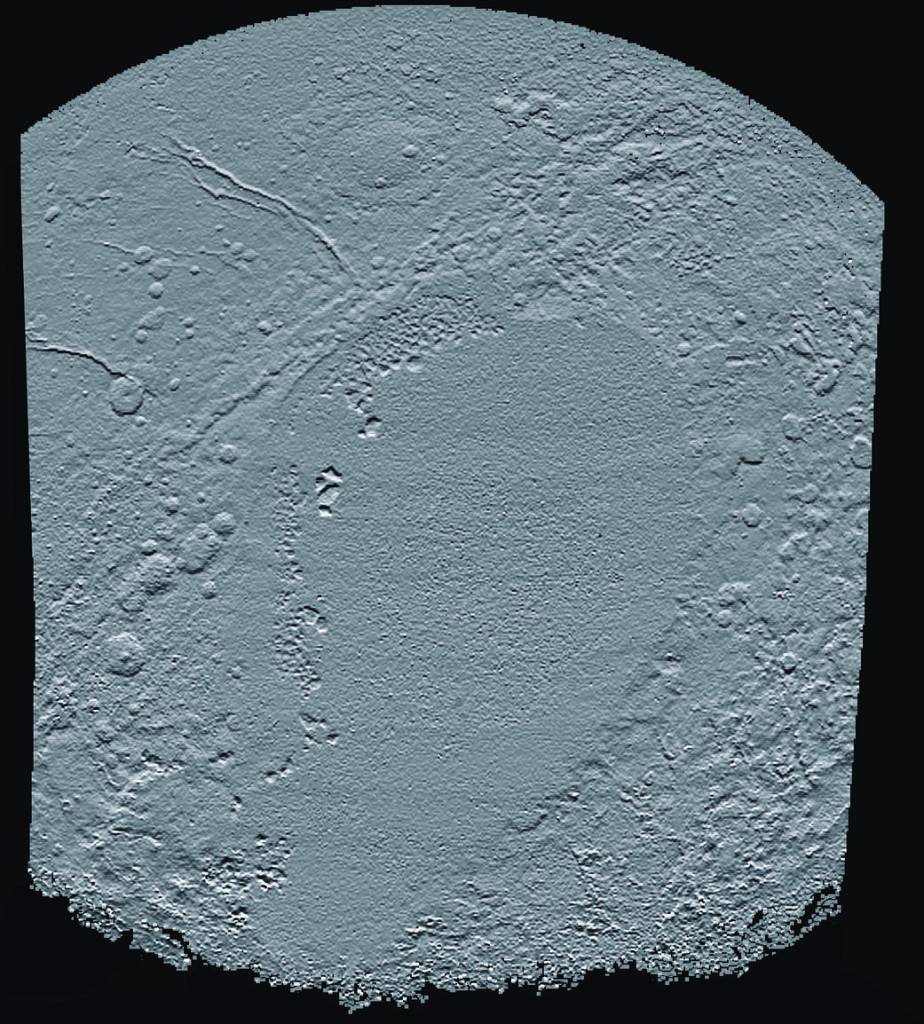 New Elevation Map of Pluto’s Sunken ‘Heart’