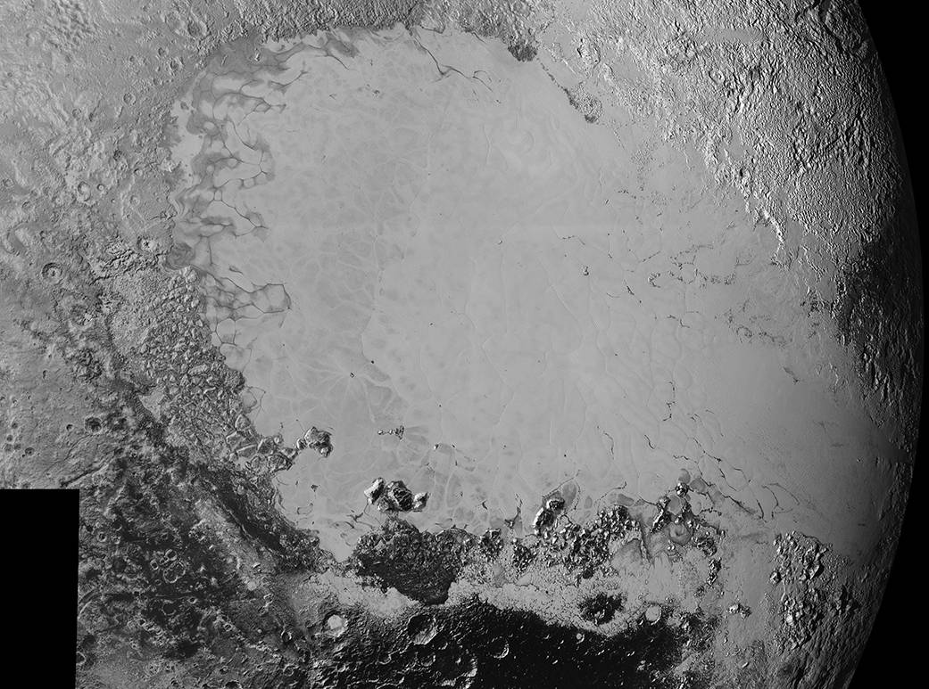 Pluto's surface