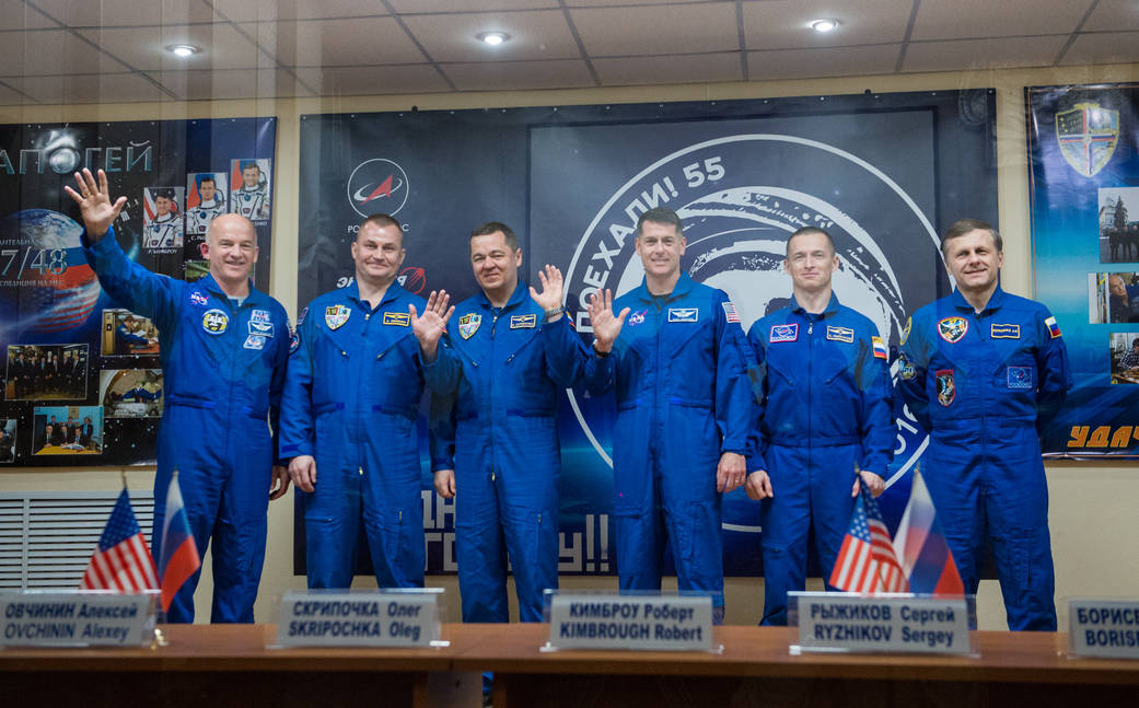 Expedition 47-48 Prime and Backup Crew Members