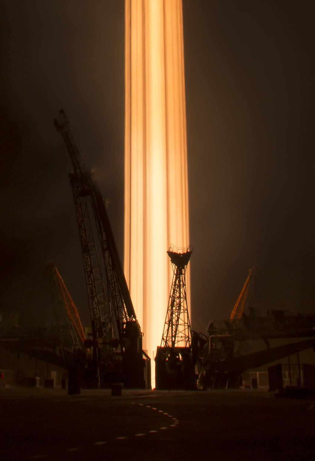 Soyuz MS-03 spacecraft launch, Nov. 17, 2016.