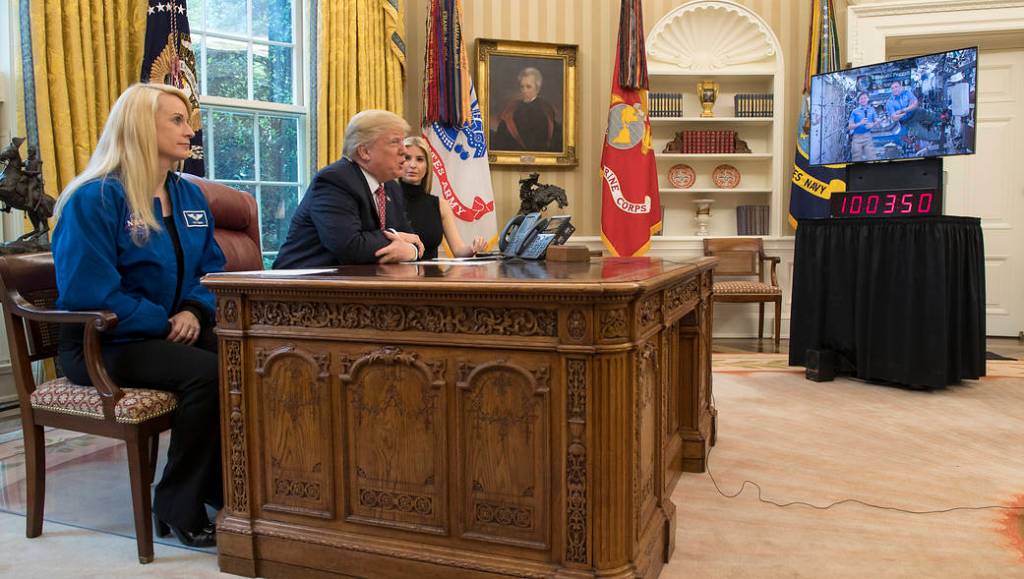 President Trump Congratulates Astronaut Whitson