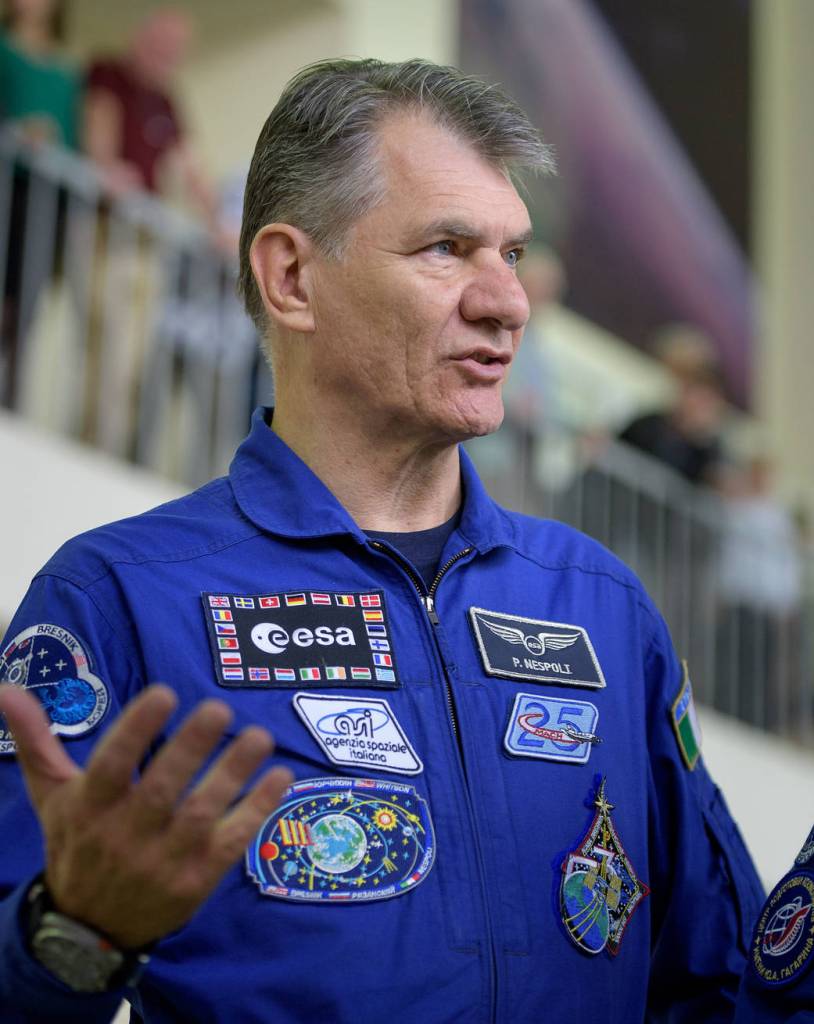 Expedition 52 flight engineer Paolo Nespoli of ESA