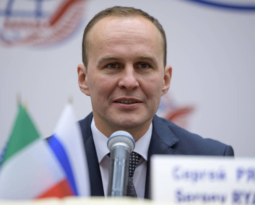 Expedition 52 Flight Engineer Sergey Ryazanskiy