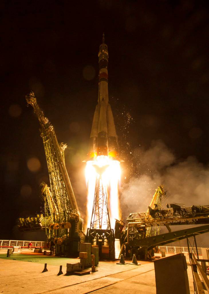 Expedition 52 Soyuz Launches to the Space Station