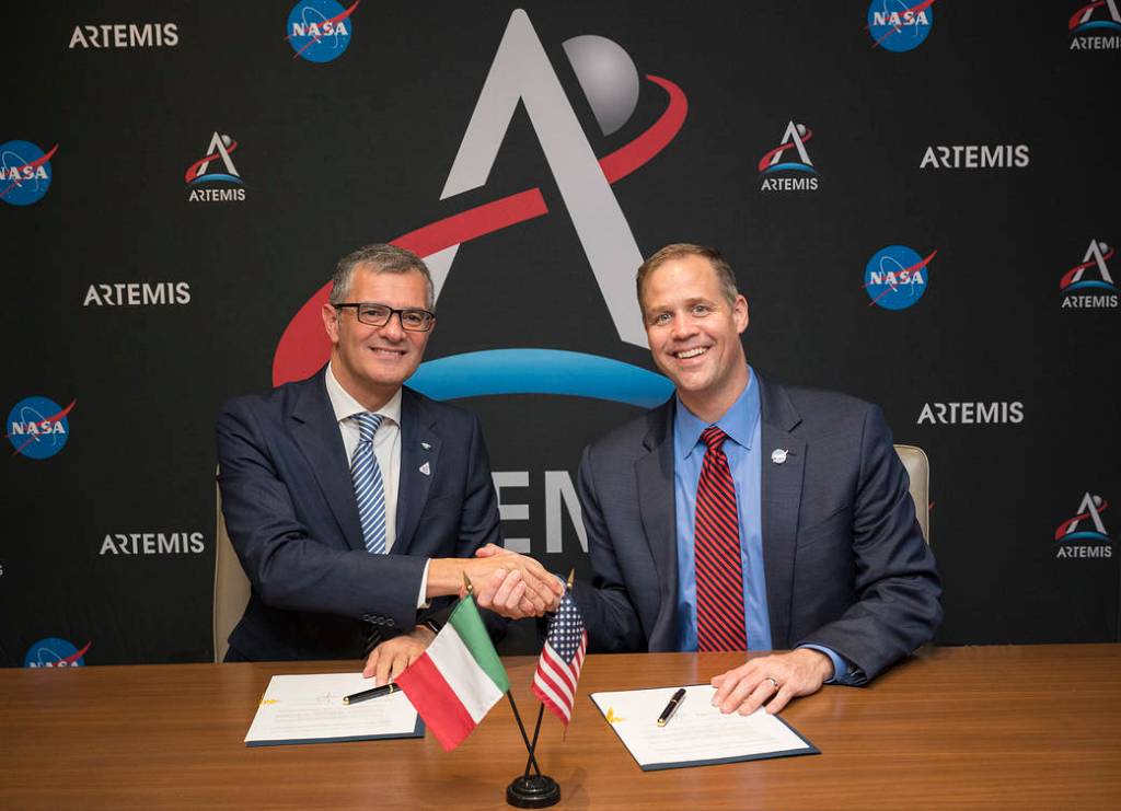 NASA and Italian Space Agency Sign Joint Statement