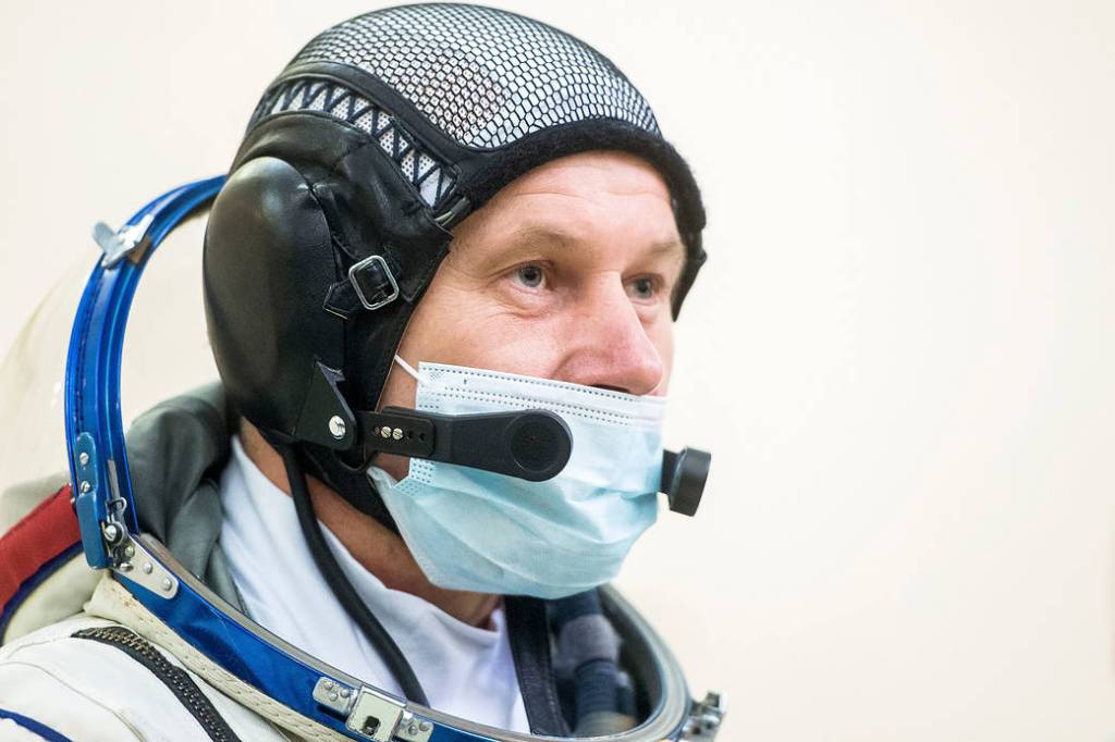 Expedition 64 backup crew member Oleg Novitskiy of Roscosmos