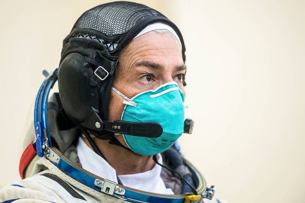 Expedition 64 backup crew member NASA astronaut Mark Vande Hei