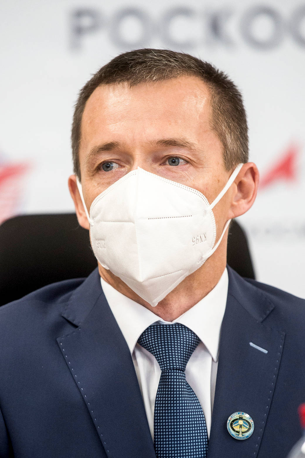 Expedition 64 crew member Sergey Ryzhikov of Roscosmos