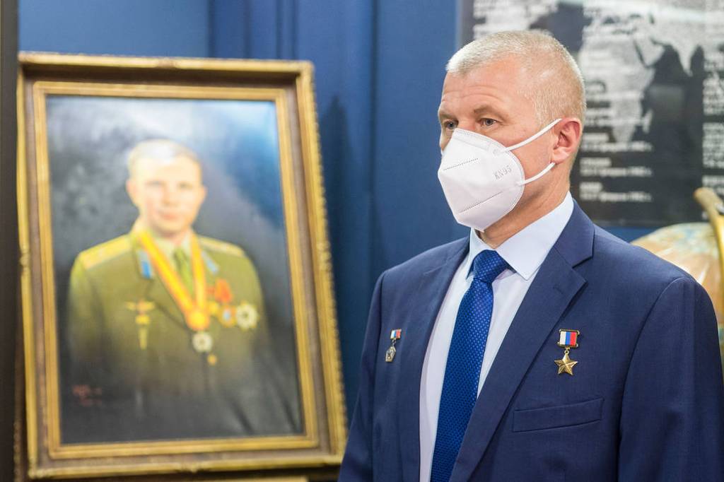 Expedition 64 backup crew member Oleg Novitskiy of Roscosmos