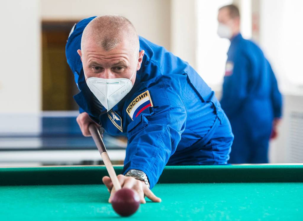 Expedition 64 backup crew member Oleg Novitskiy of Roscosmos