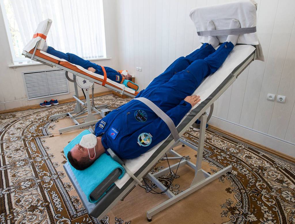 Cosmonauts Sergey Ryzhikov and Sergey Kud-Sverchkov