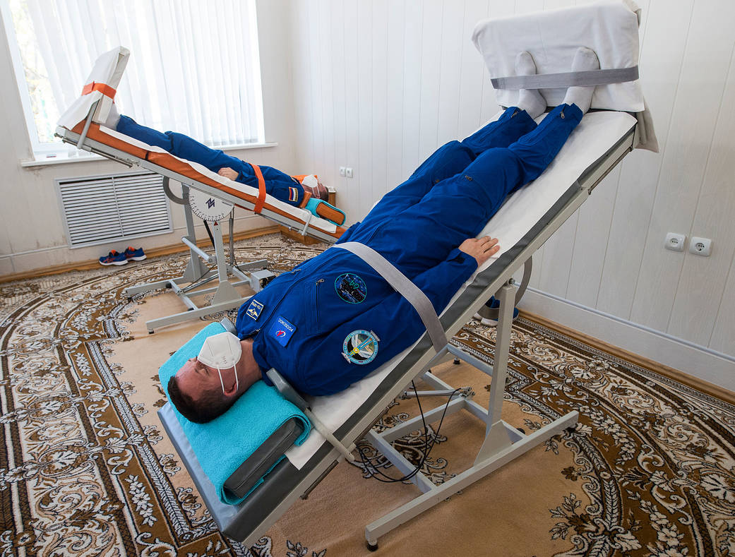 Cosmonauts Sergey Ryzhikov and Sergey Kud-Sverchkov