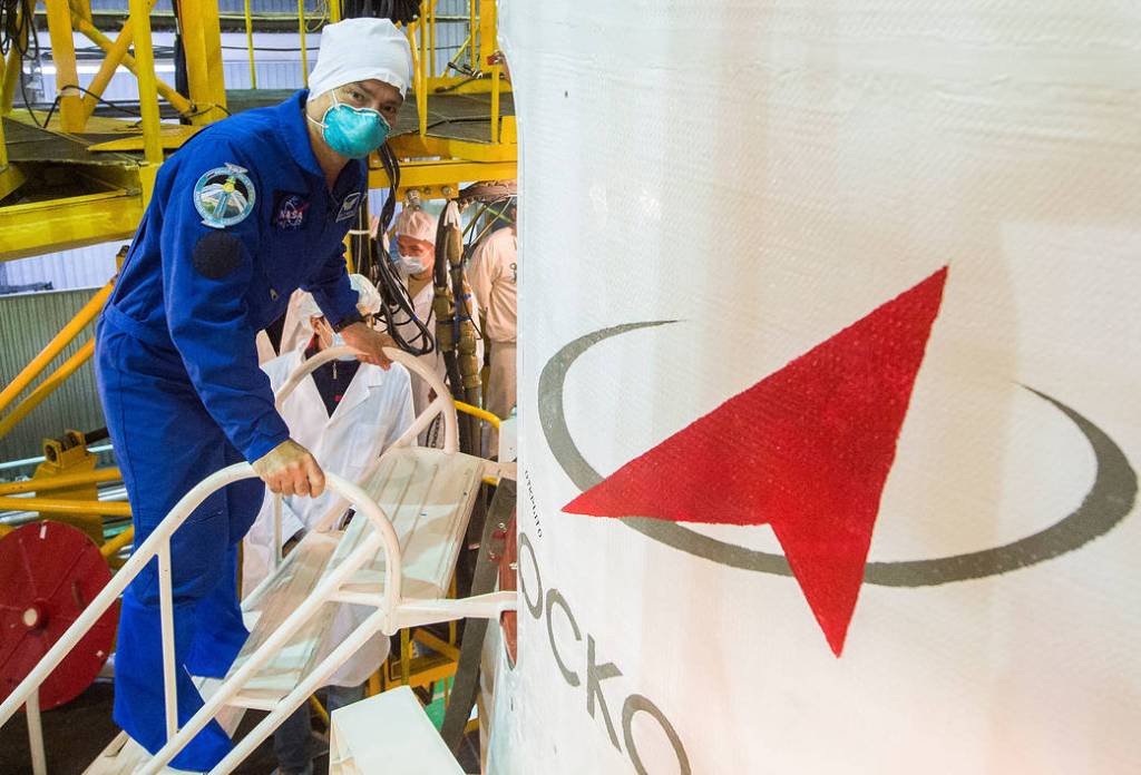Expedition 64 backup crew member Mark Vande Hei