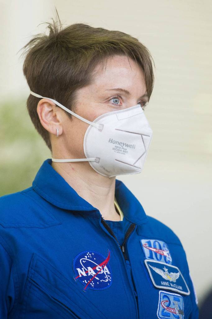 Expedition 65 backup crew member Anne McClain of NASA