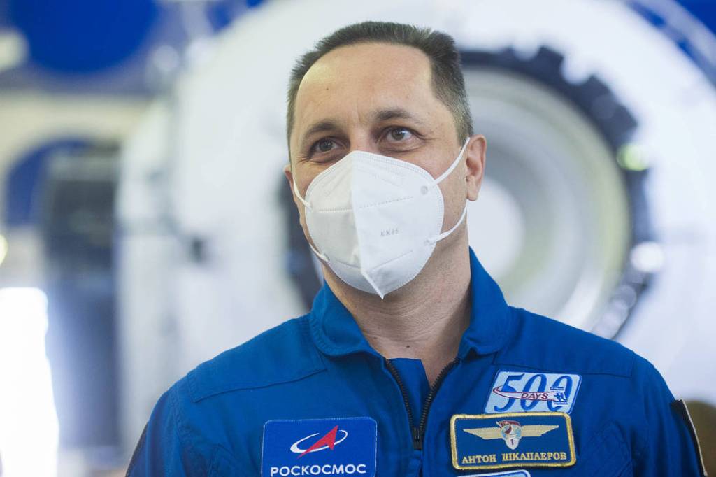 Expedition 65 backup crew member Anton Shkaplerov of Roscosmos