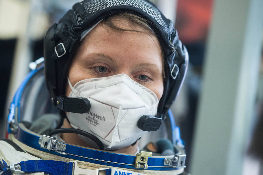 Expedition 65 backup crew member Anne McClain of NASA