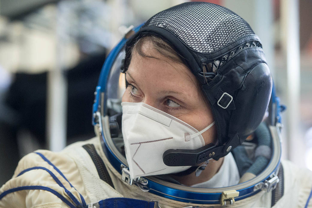 Expedition 65 backup crew member Anne McClain of NASA