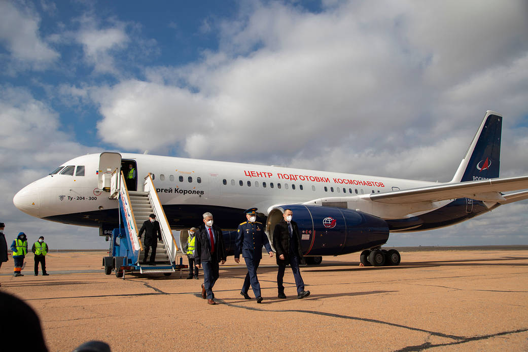 Expedition 65 prime crew members arrive in Baikonur