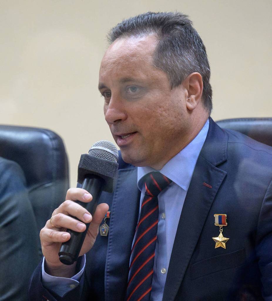 Expedition 65 backup crew member Anton Shkaplerov of Roscosmos