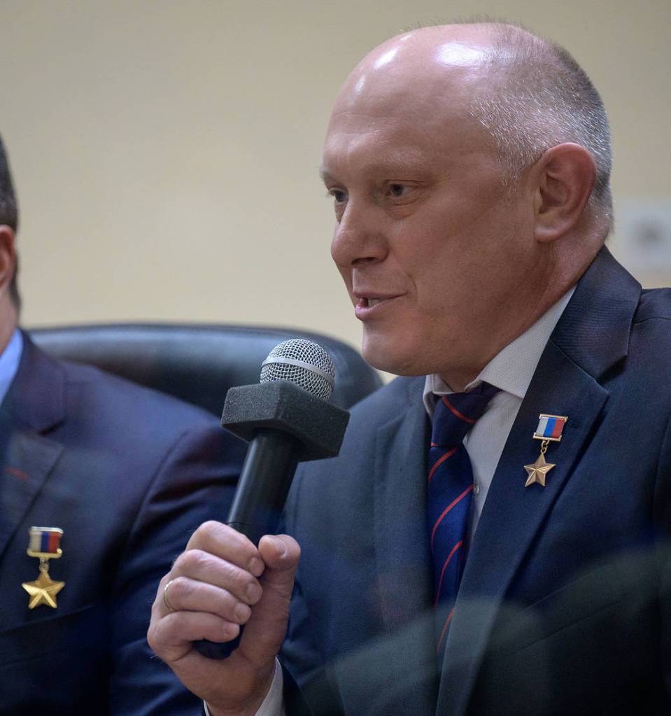 Expedition 65 backup crew member Oleg Artemyev of Roscosmos