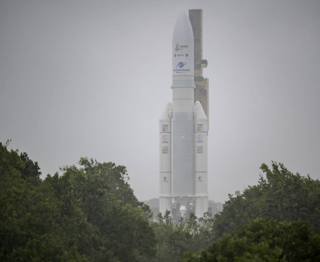  Ariane 5 rocket with NASA’s James Webb Space Telescope onboard