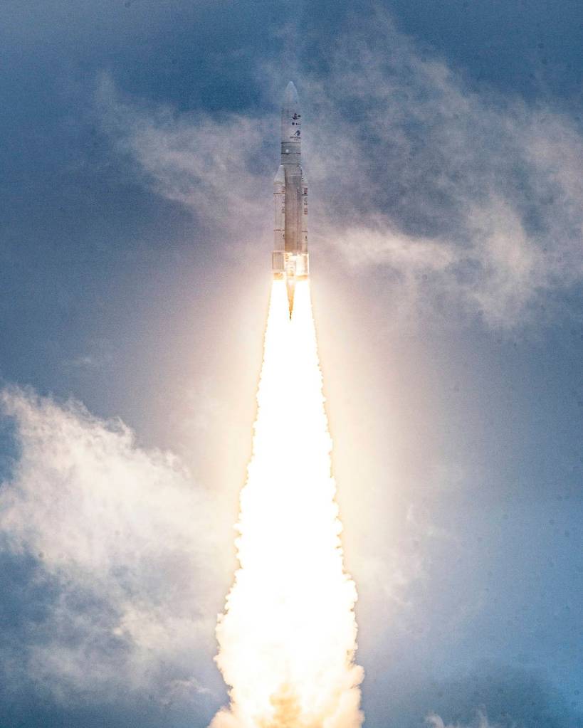 James Webb Telescope Begins Its Journey