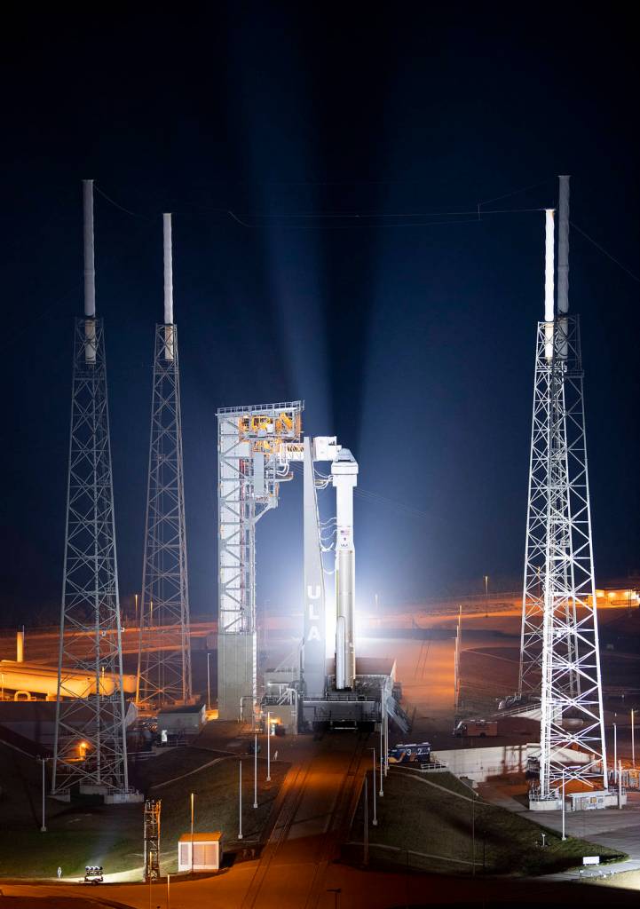 Boeing’s Starliner on the Pad