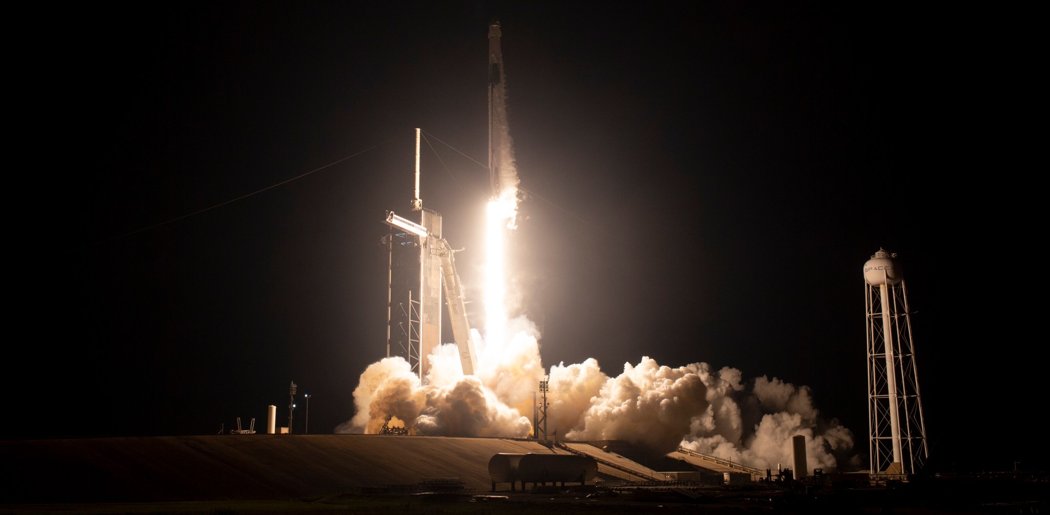 A SpaceX Falcon 9 rocket carrying the company's Dragon spacecraft is launched on NASA’s SpaceX Crew-6 mission to the International Space Station with NASA astronauts Stephen Bowen and Warren u0022Woodyu0022 Hoburg, UAE (United Arab Emirates) astronaut Sultan Alneyadi, and Roscosmos cosmonaut Andrey Fedyaev onboard, Thursday, March 2, 2023, at NASA’s Kennedy Space Center in Florida.