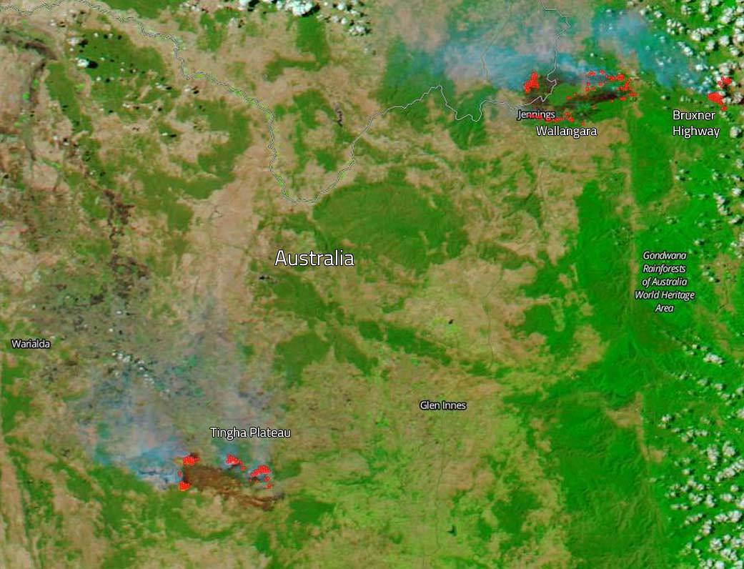 Fires in New South Wales, Australia