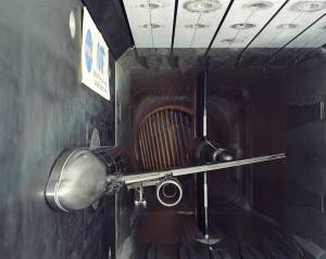 5.2% 777 semi-span model in the National Transonic Facility at Langley.
