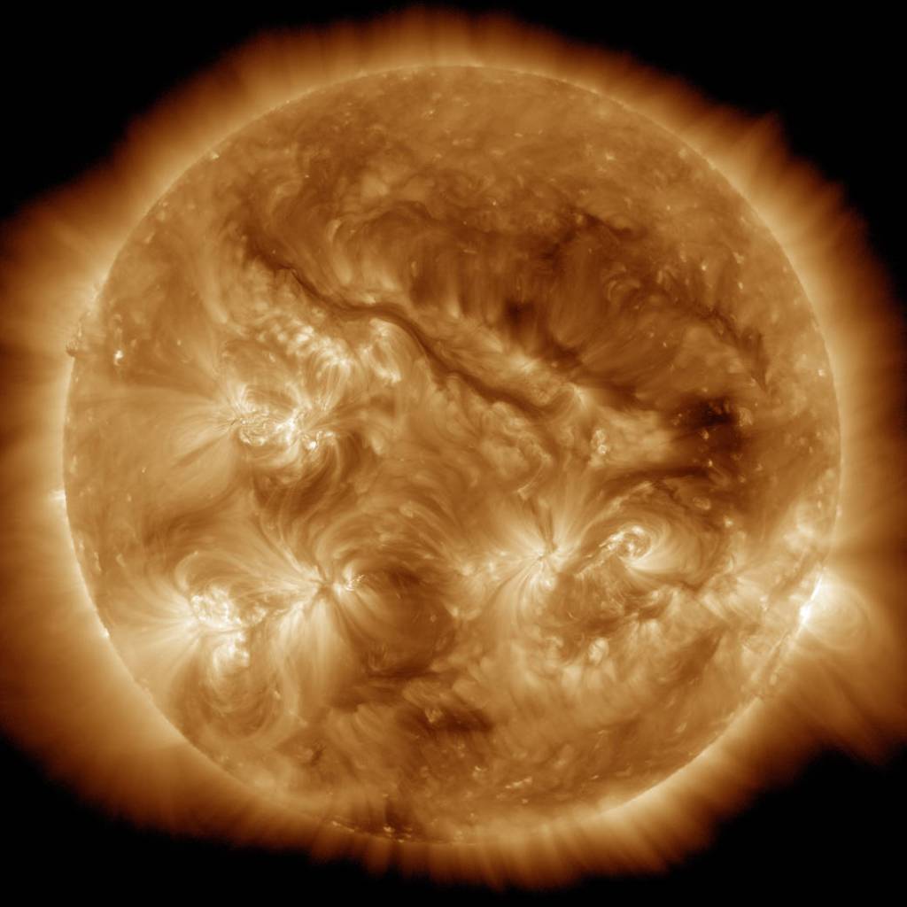SDO Sees Very Long Filament