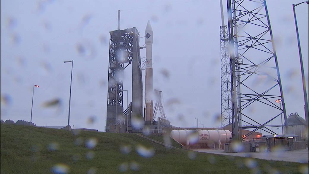 Atlas V Rocket Prepared for Orbital ATK CRS-4