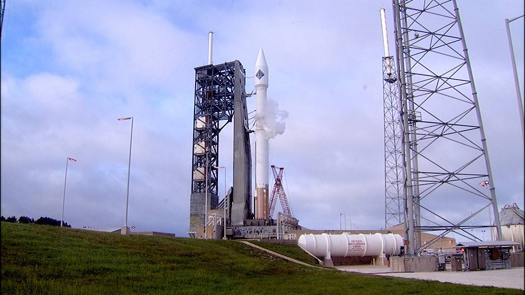 Atlas V Fueling Underway for Orbital ATK CRS-4