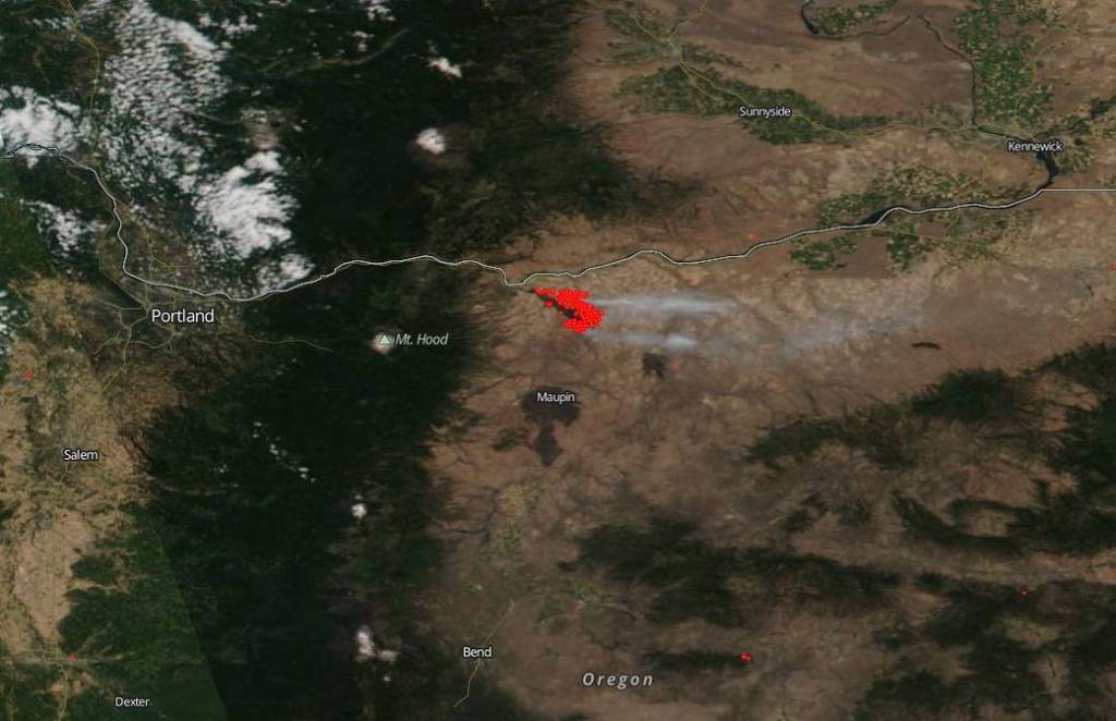 Substation Fire in Oregon Began Two Days Ago Now at 50K Acres