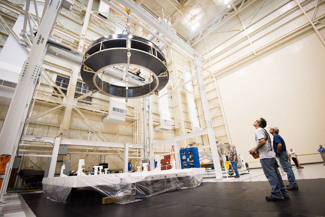 Orion Service Module Testing at Plum Brook