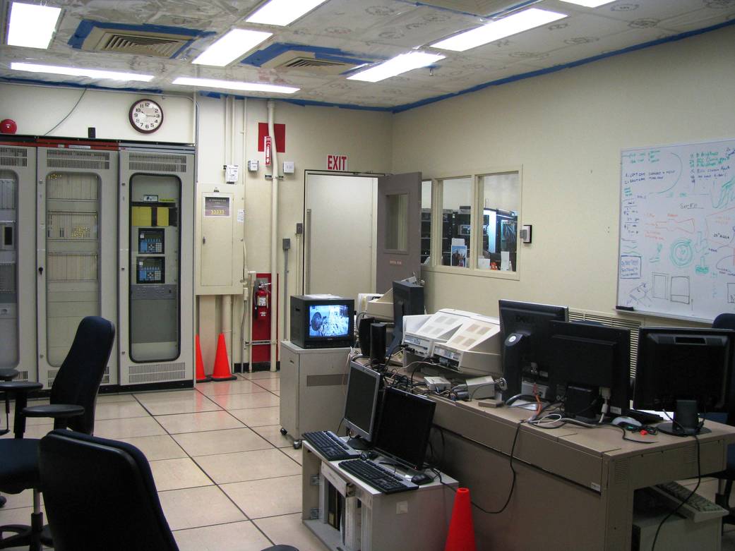 Overall View of the Control Room within ARMSEF
