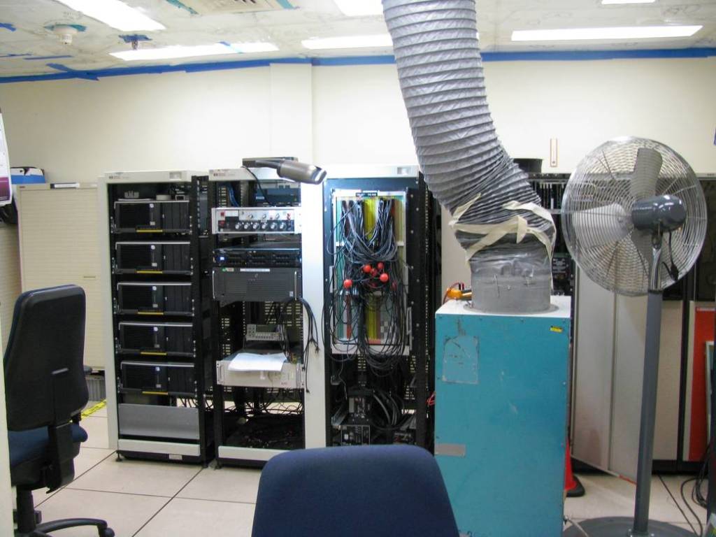 Overall View of the Data Center, facing east in ARMSEF