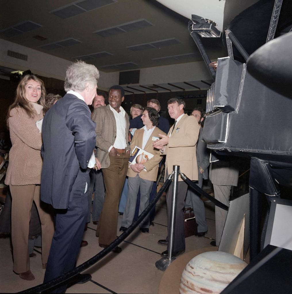 Sidney Poitier’s Visit to NASA’s Jet Propulsion Laboratory
