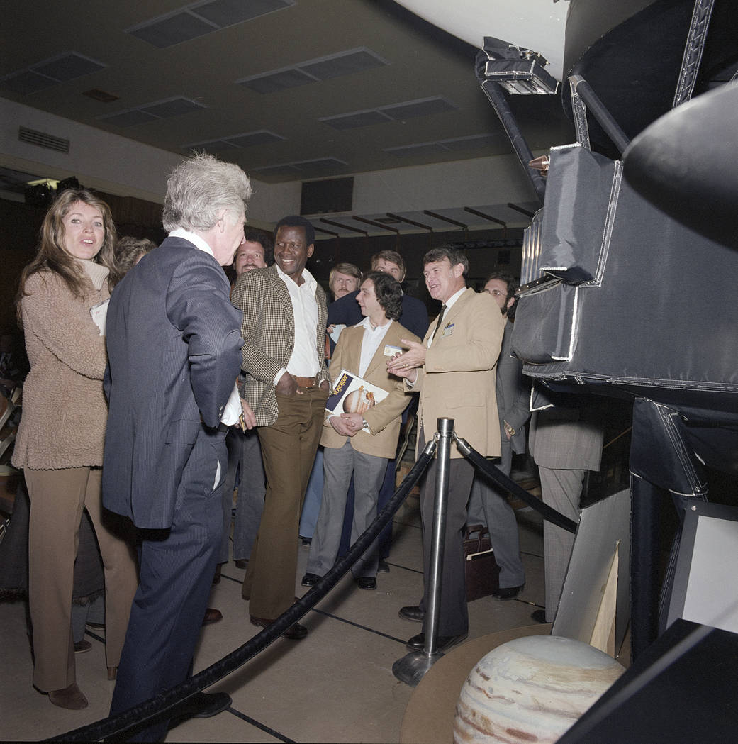 Sidney Poitier's Visit to JPL