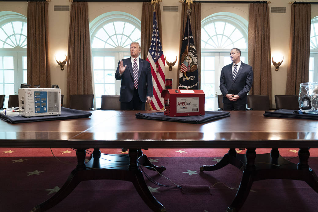 President Trump and NASA Administrator Bridenstine