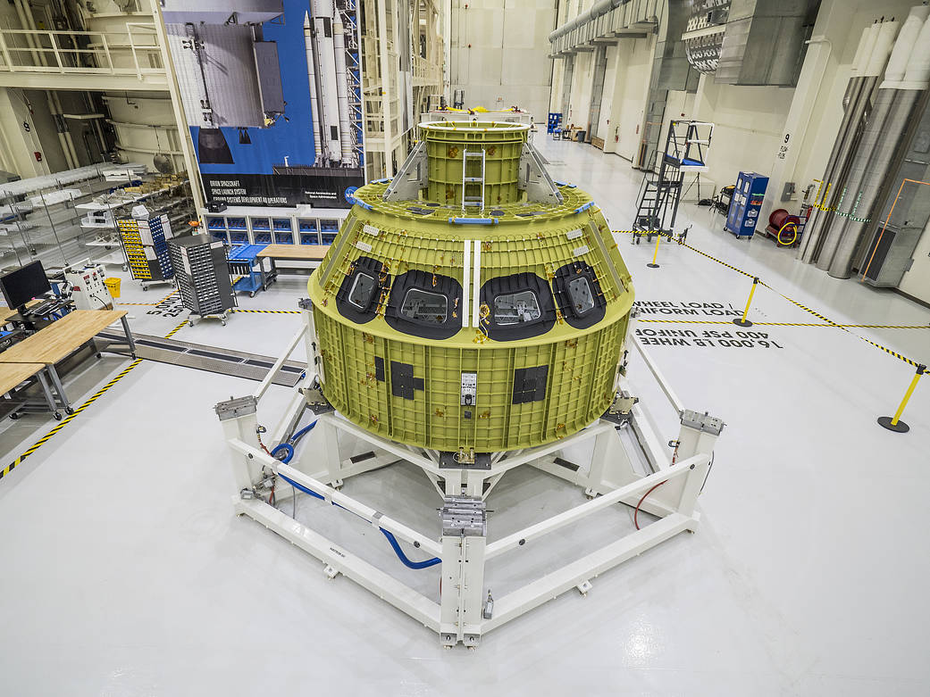 The Orion Crew Module Pressure Vessel 