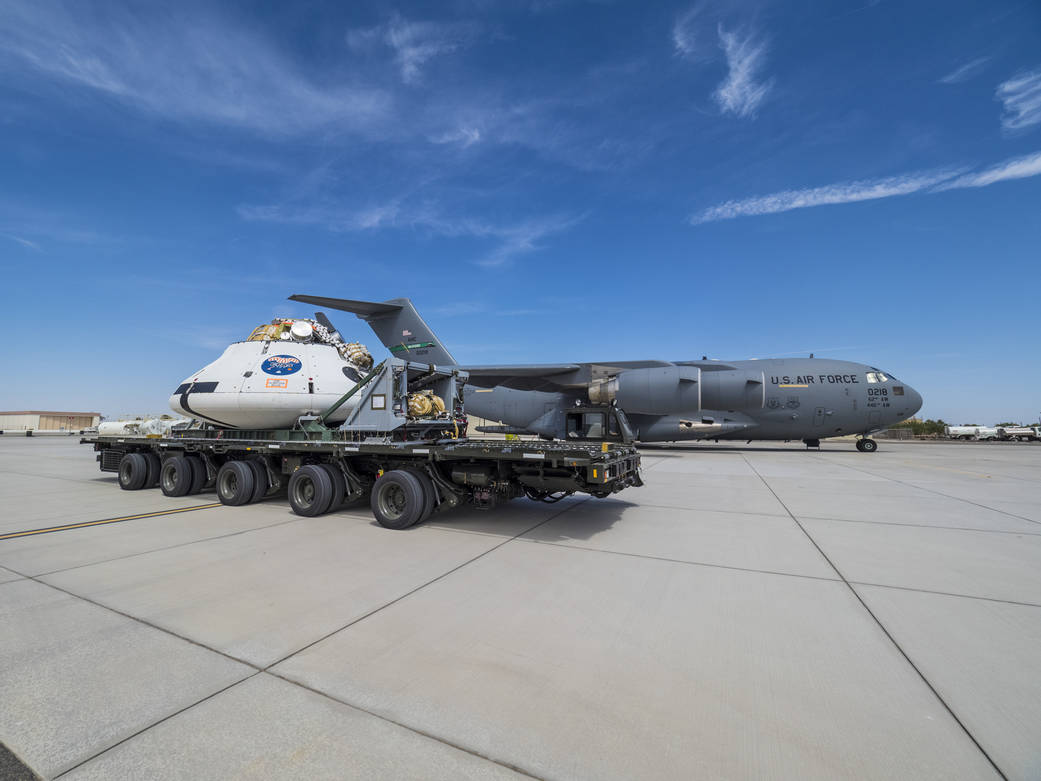 Engineers Ready Orion Mockup for Risky Parachute Test